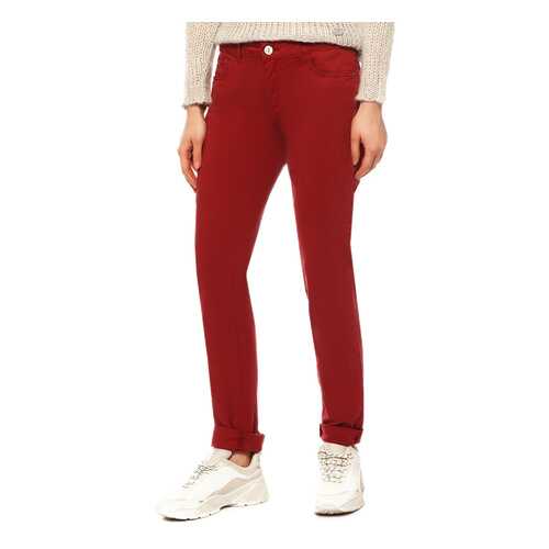 Брюки женские TRUSSARDI JEANS 5241091 красные 29 IT в Империя сумок