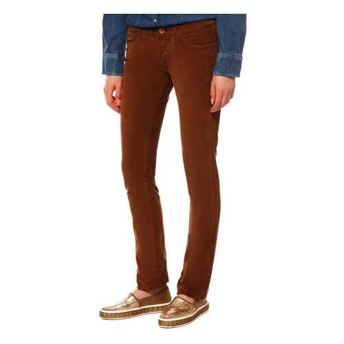 Брюки женские TRUSSARDI JEANS 5241134 коричневые 28 IT в Империя сумок