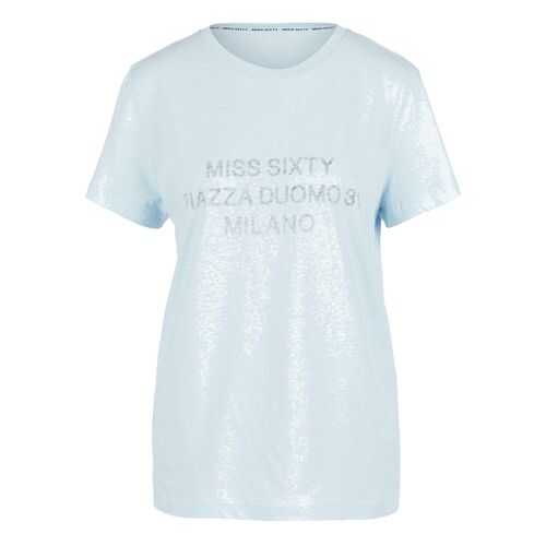 Футболка женская Miss Sixty SJ3830MA9128L0000H голубая XXS в Империя сумок