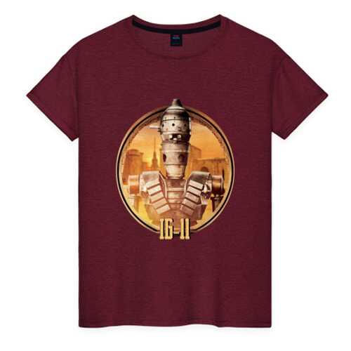 Футболка женская ВсеМайки 2177795 красная XXXL в Империя сумок