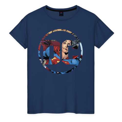Футболка женская ВсеМайки 2227811 синяя XXXL в Империя сумок