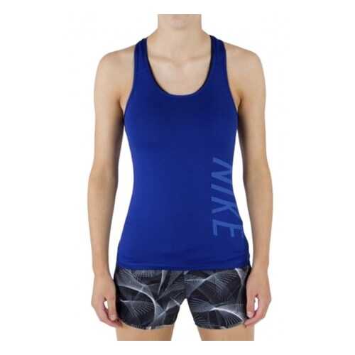 Майка женская Nike 803169-455 синяя M в Империя сумок