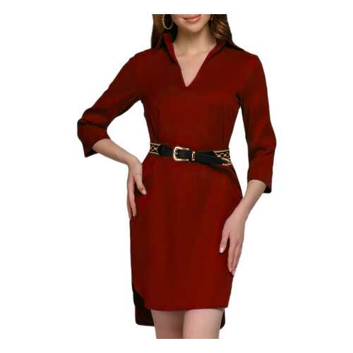 Платье женское D&M by 1001DRESS DM00988BO красное XL в Империя сумок