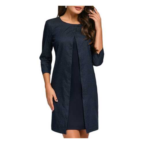 Платье женское D&M by 1001DRESS DM01038DT синее L в Империя сумок