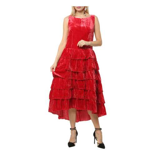 Платье женское LISA BOHO ALBA 190695 красное 50 EU в Империя сумок