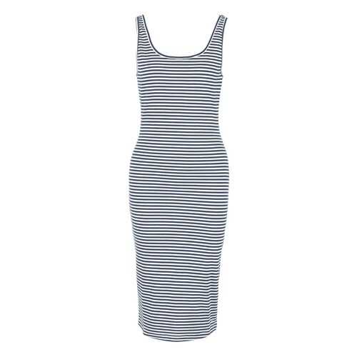 Платье женское Tommy Jeans DW0DW07930 0ZE twilight navy / white синее XXS в Империя сумок