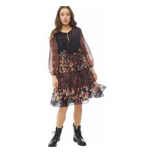 Платье женское VERA MONI BU3658/20128/1 коричневое 38 в Империя сумок