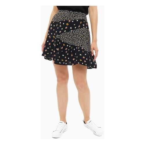 Юбка женская Vero Moda 10217863 черная/разноцветная M в Империя сумок