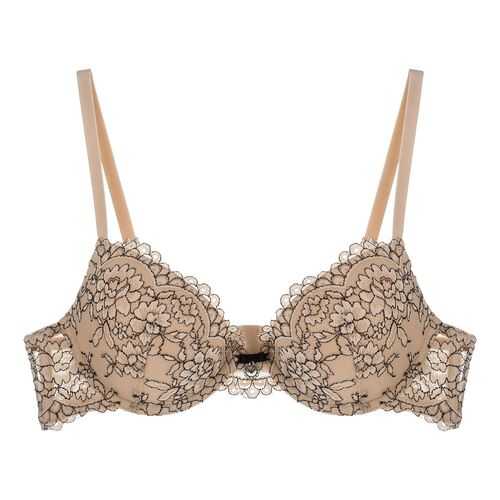 Бюстгальтер женский Emporio Armani 164137 0P215 бежевый 32B IT в Империя сумок