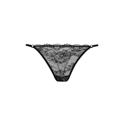 Трусы женские GRACIJA-RIM 21020-002523 черные 38 EU в Империя сумок