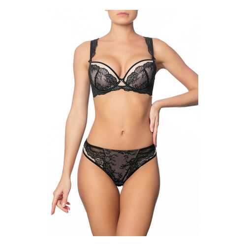 Трусы женские GRACIJA-RIM 38420-003526 черные 38 FR в Империя сумок